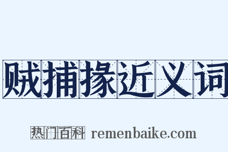 贼捕掾近义词是什么意思的图片
